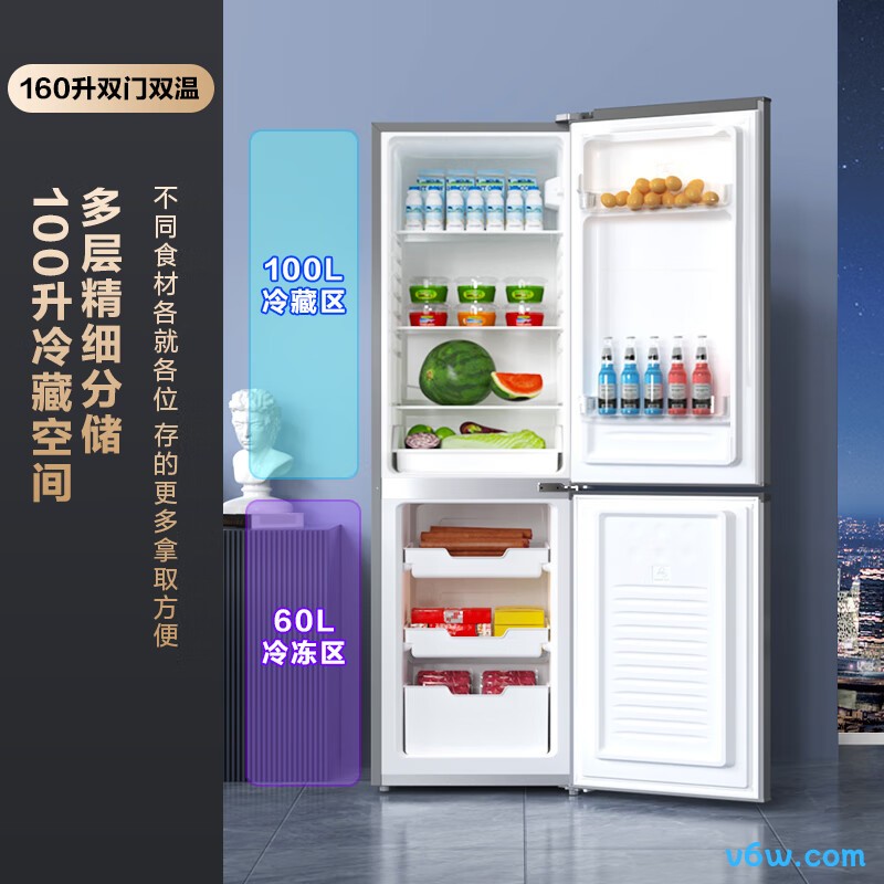 创维BCD-160冰箱图片