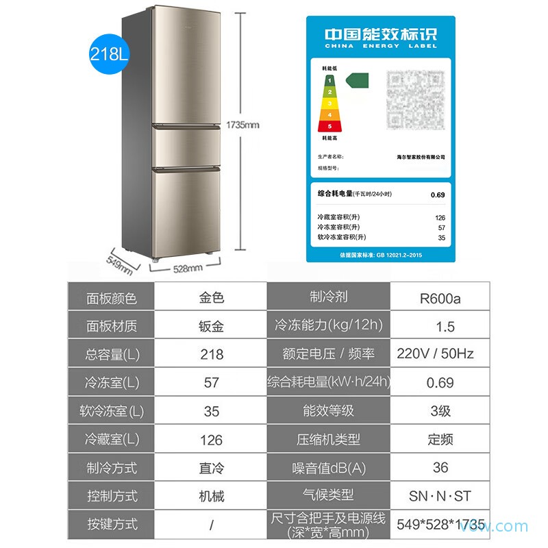 海尔218STPS