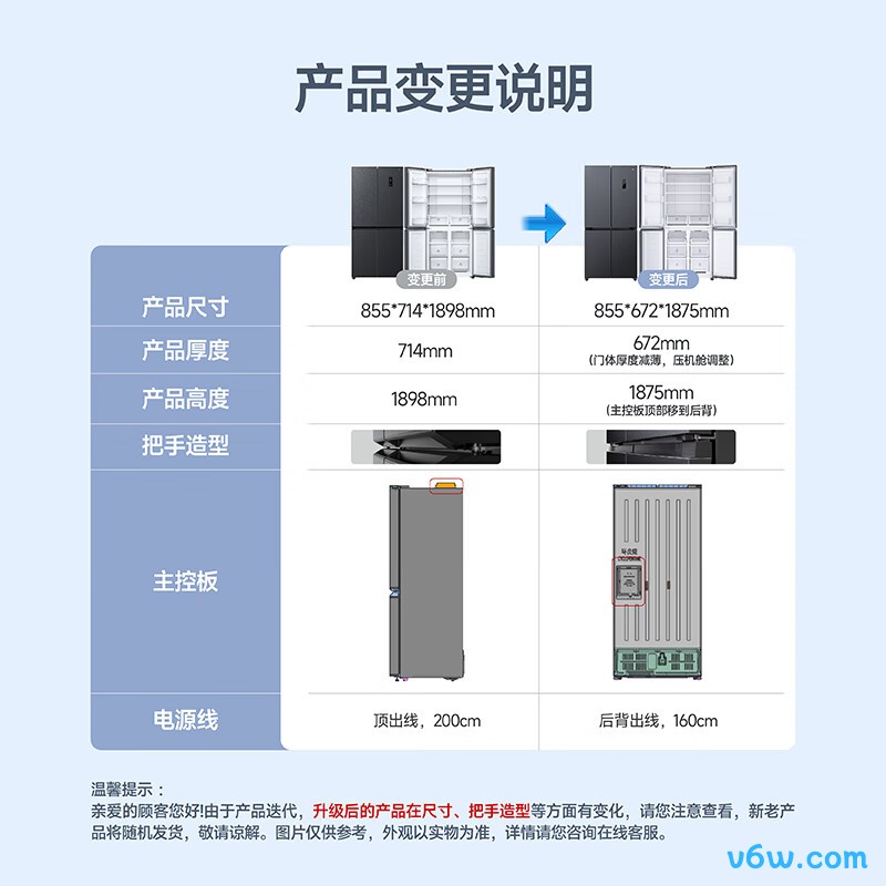 小米BCD-520WMSA冰箱图片