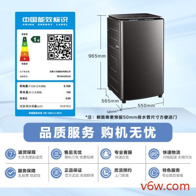 小天鹅TB100V85PLUS洗衣机图片