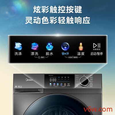 美的MG100V58WT洗衣机图片