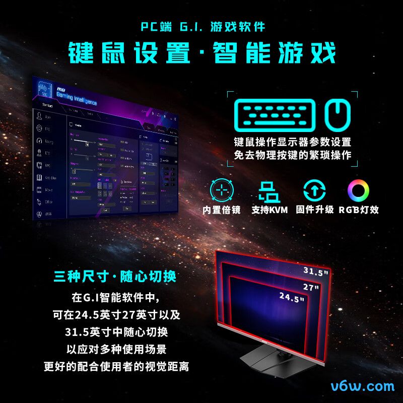 微星MPG 322URX QD-OLED