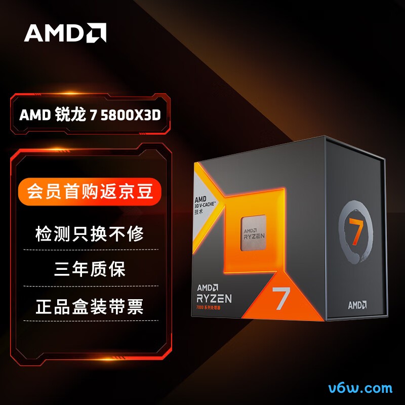 AMD 锐龙7 5800X3DCPU图片