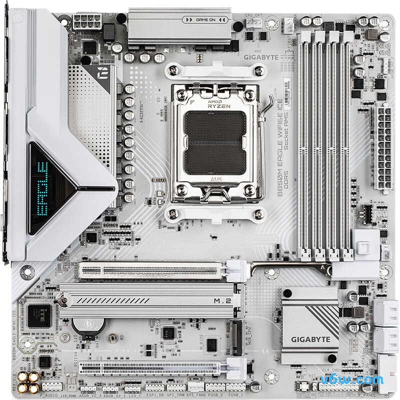 技嘉B850M EAGLE WIFI6E ICE