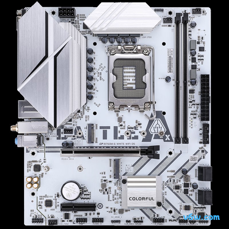 七彩虹BATTLE-AX B760M-G WHITE WIFI D5 V20