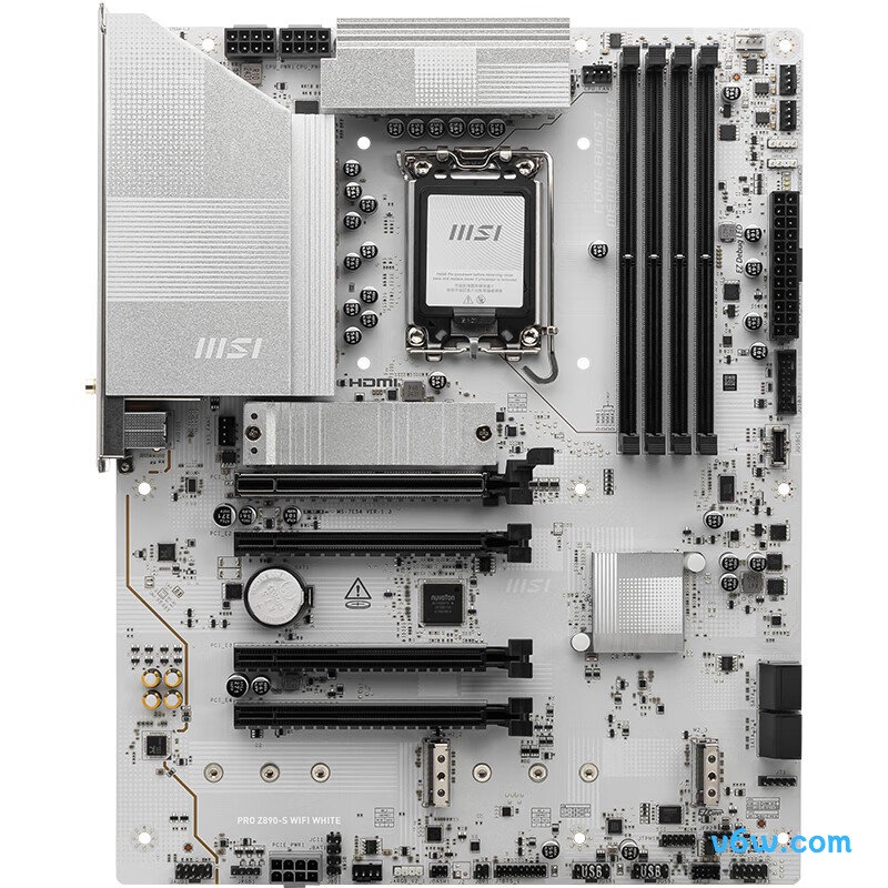 微星PRO Z890-S WIFI WHITE