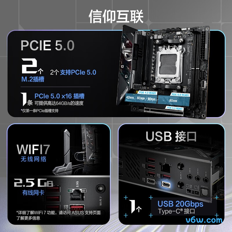ROGROG STRIX B850-I GAMING WIFI