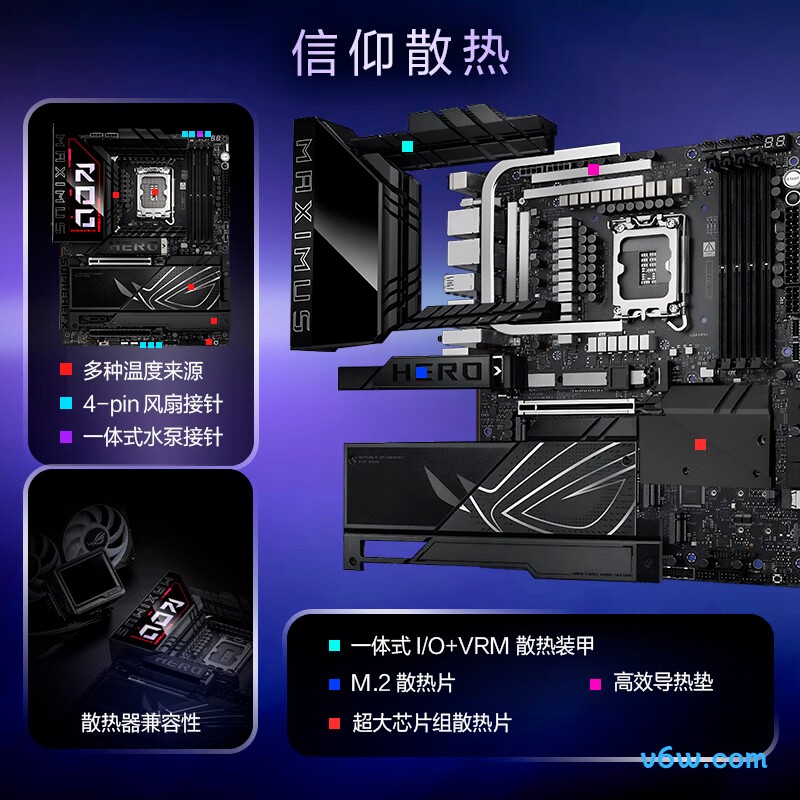 ROGROG MAXIMUS Z890 HERO主板图片