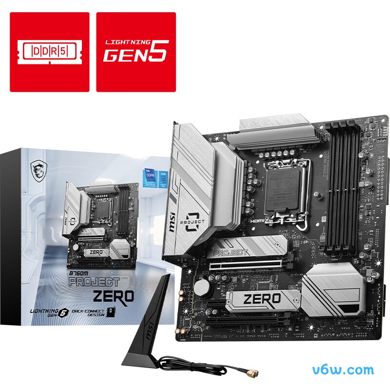 微星B760M PROJECT ZERO