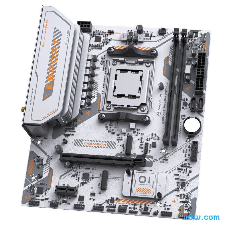 铭瑄MS-eSport B650M WIFI6 ICE