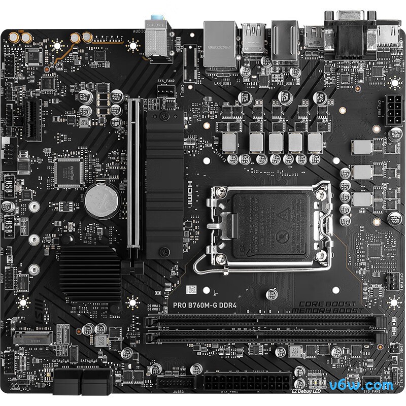 微星PRO B760M-G DDR4