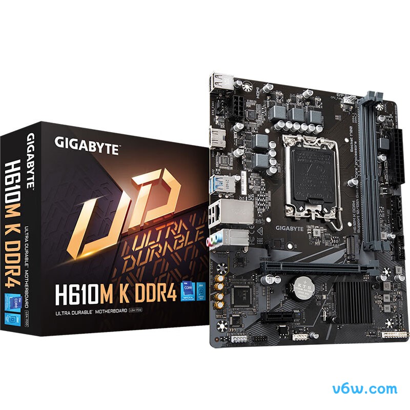 技嘉H610M K DDR4