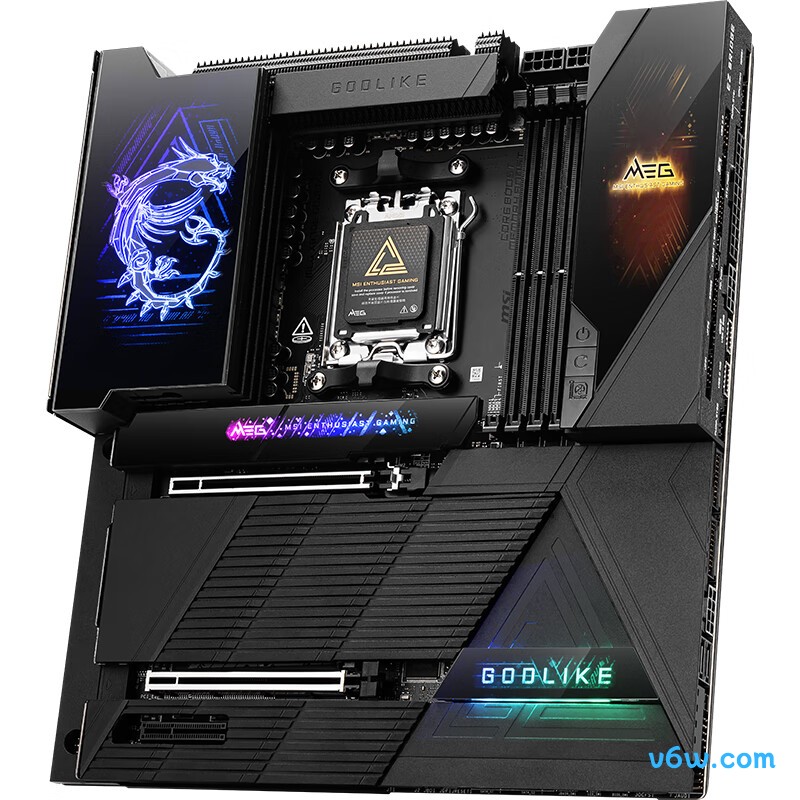微星MEG X870E GODLIKE主板图片