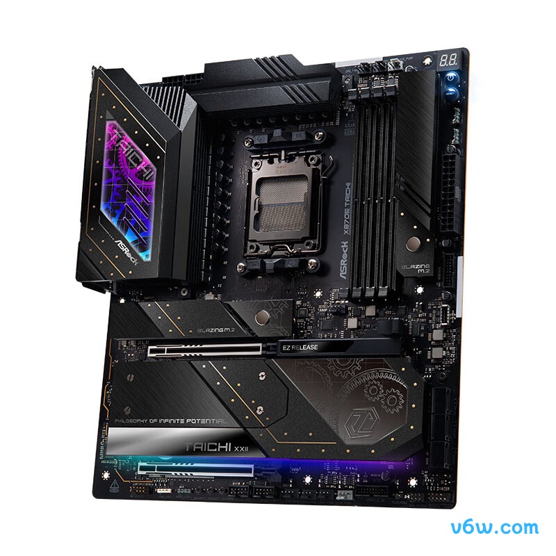 华擎X870E TaiChi主板图片
