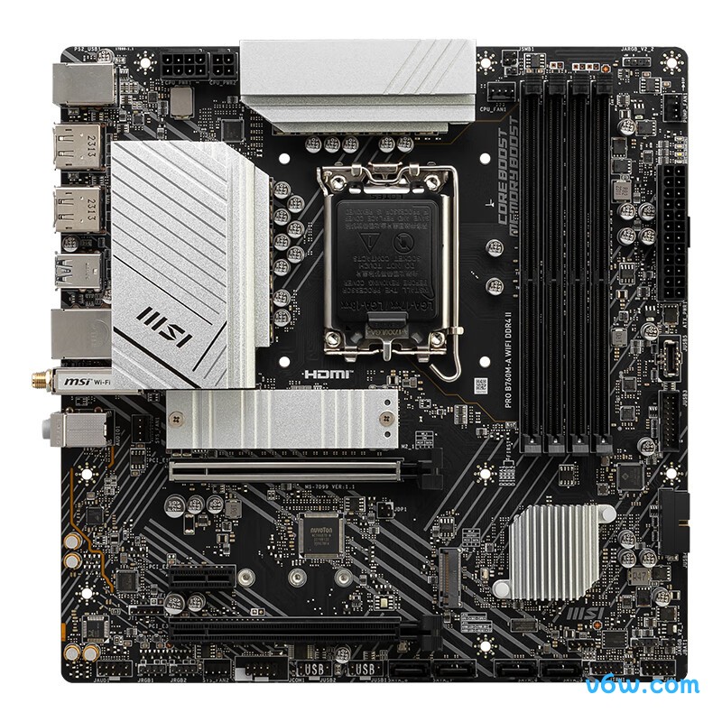 微星PRO B760M-A WIFI DDR4 II