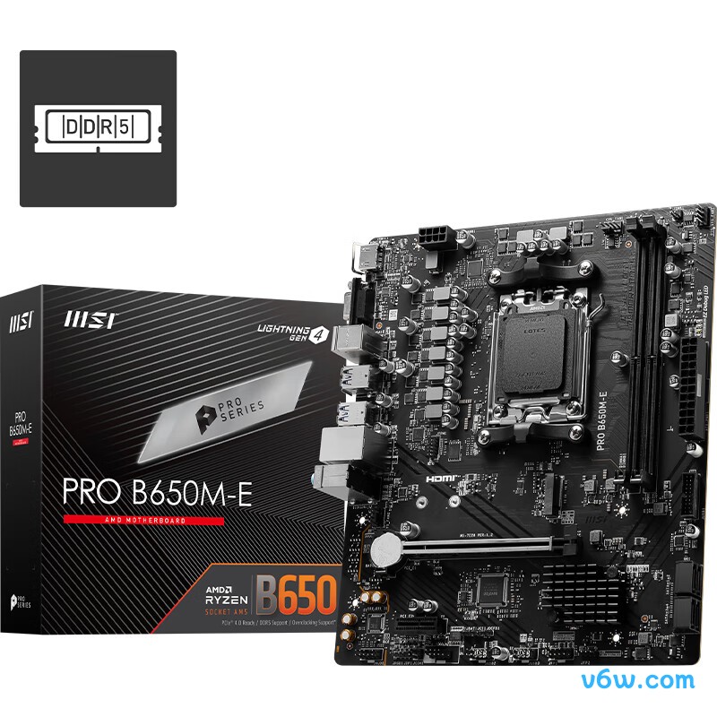 微星PRO B650M-E