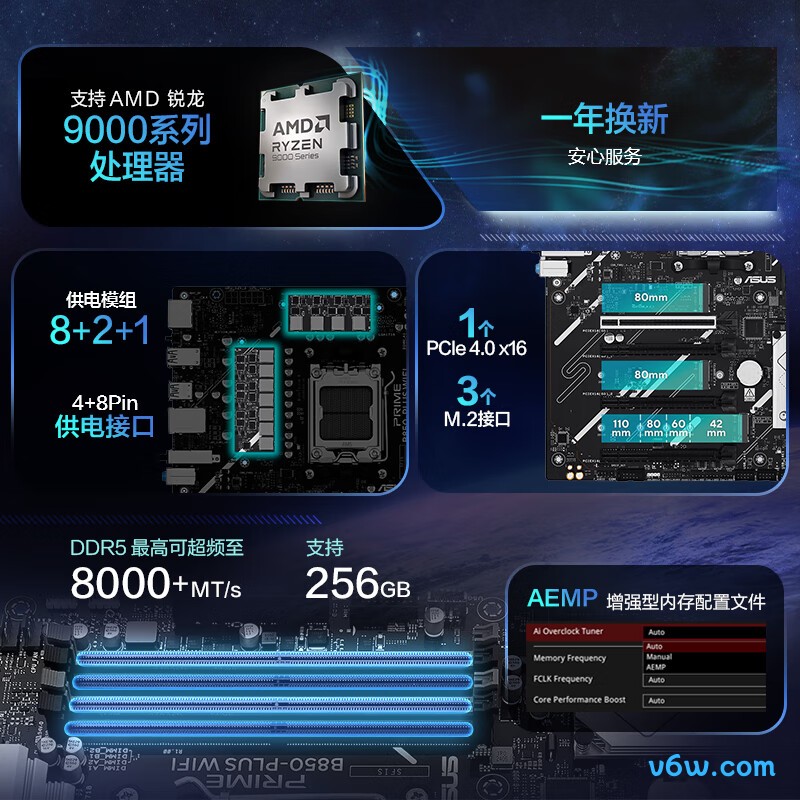 华硕PRIME B850-PLUS WIFI
