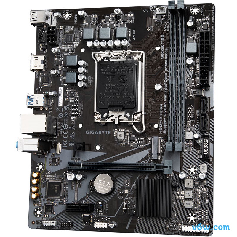 技嘉H610M K DDR4
