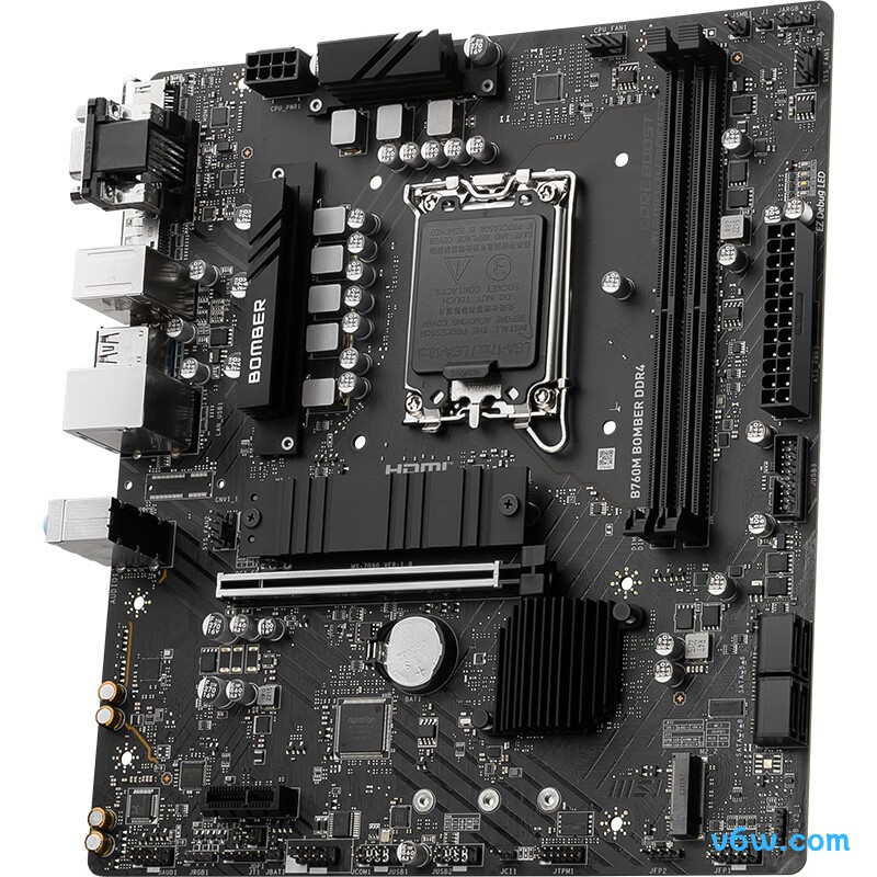 微星B760M BOMBER DDR4