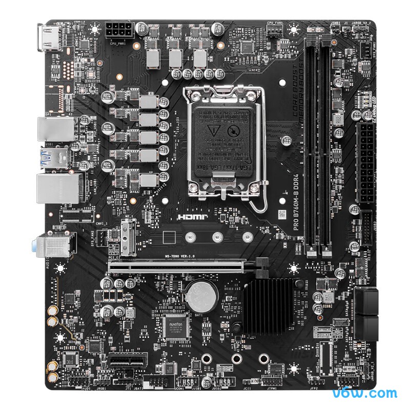 微星PRO B760M-B DDR4