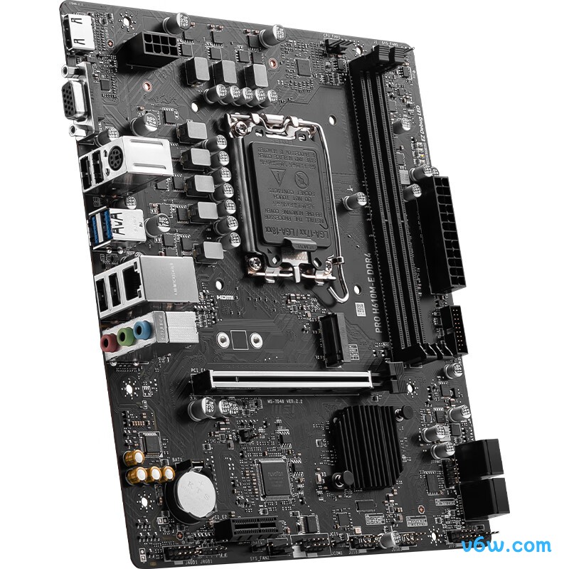 微星微星(MSI) PRO H610M-E DDR4