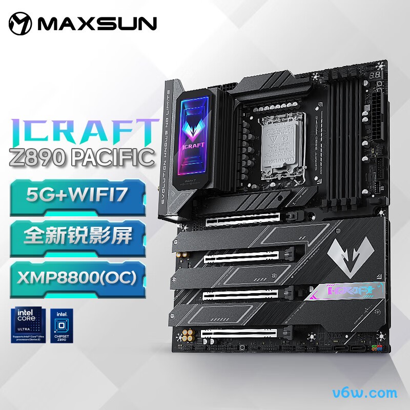 铭瑄MS-iCraft Z890 Pacific主板