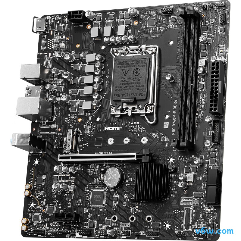 微星PRO B760M-B DDR4