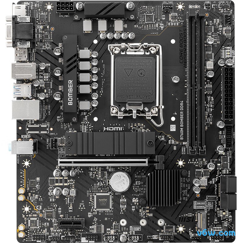 微星B760M BOMBER DDR4