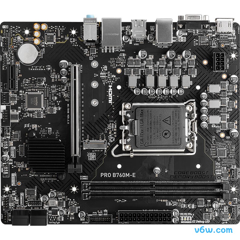微星PRO B760M-E