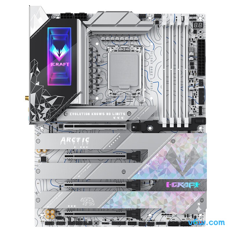 铭瑄MS-iCraft Z890 Arctic