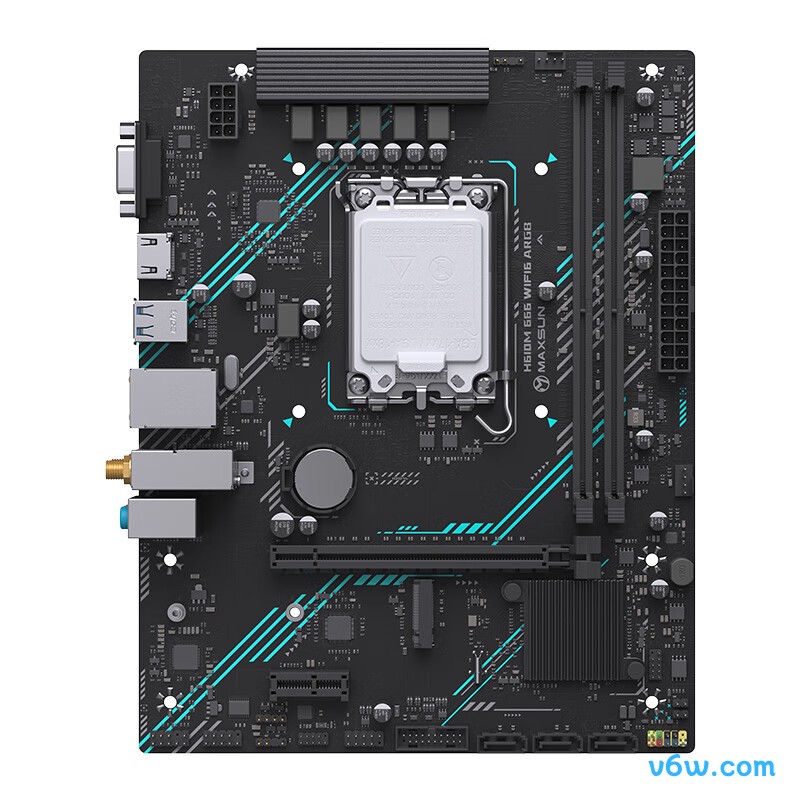 铭瑄MS- H610M 666 WiFi6 ARGB