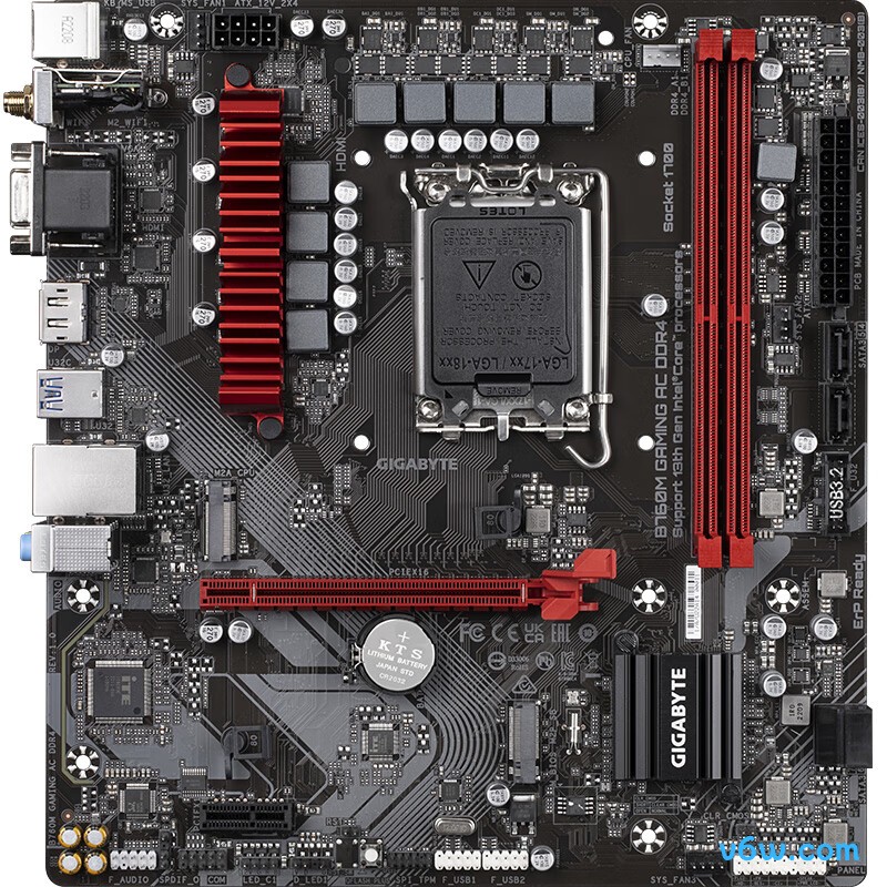 技嘉B760M GAMING AC DDR4
