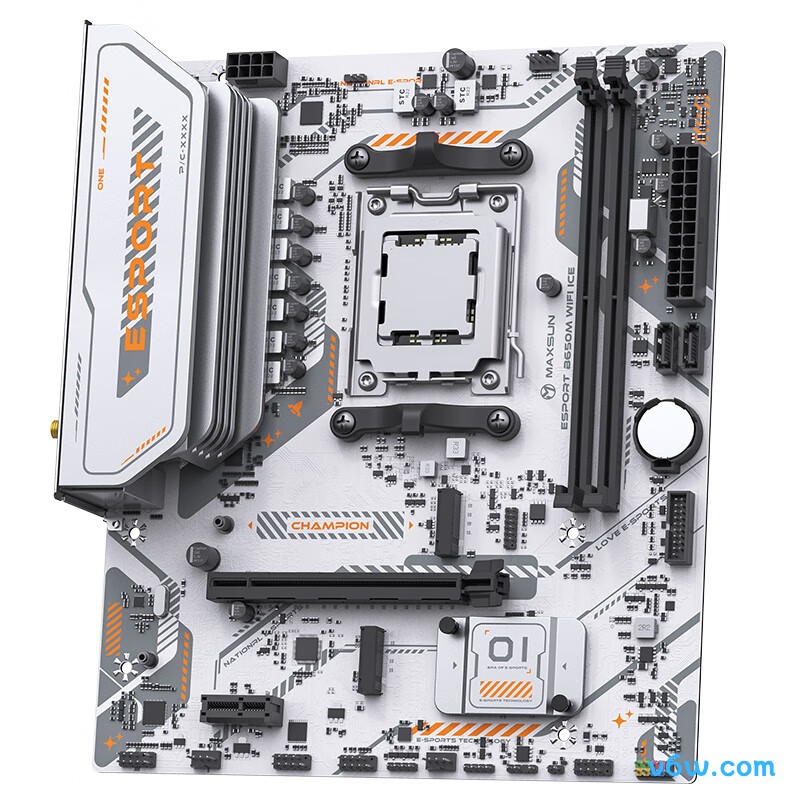 铭瑄MS-eSport B650M WIFI6 ICE