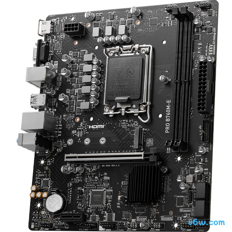 微星PRO B760M-E