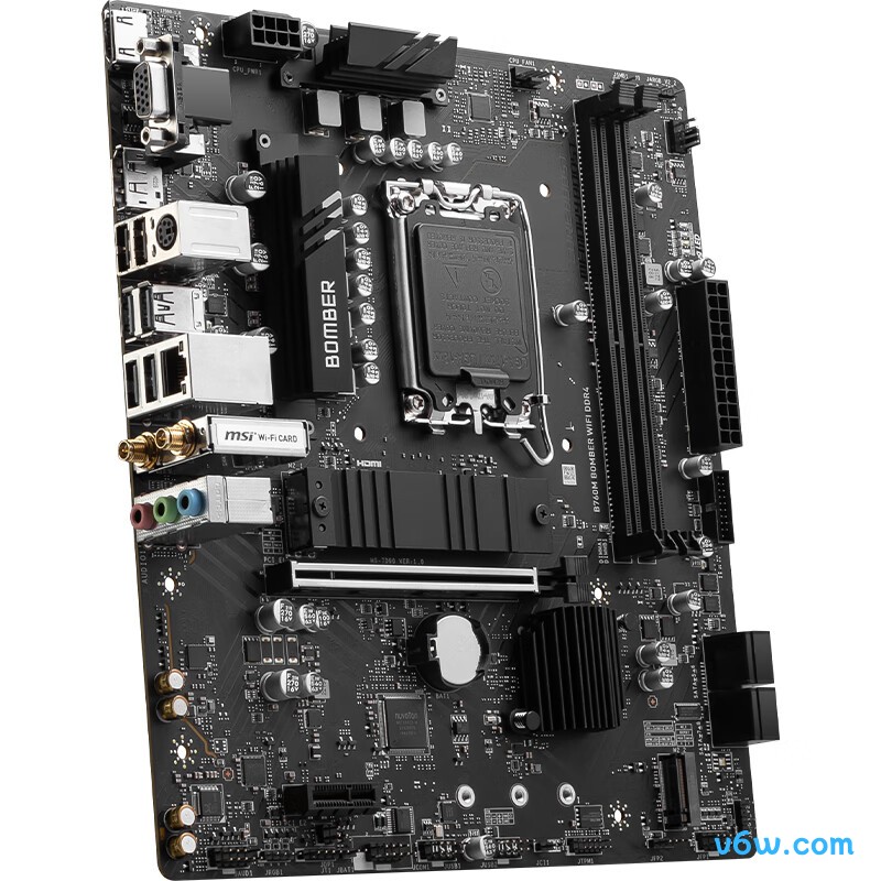 微星B760M BOMBER WIFI DDR4