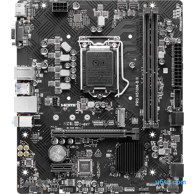 微星PRO H510M-B II