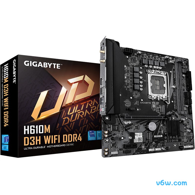 技嘉H610M D3H WIFI DDR4