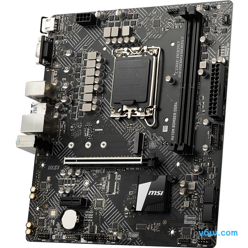 微星H610M BOMBER DDR4