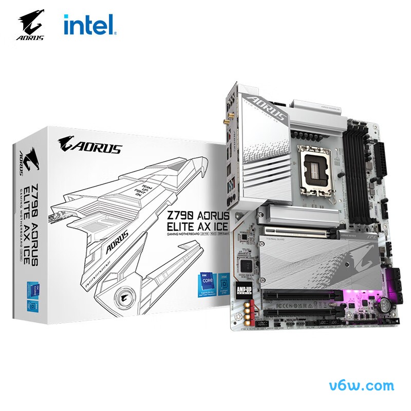 技嘉Z790 AORUS ELITE AX ICE
