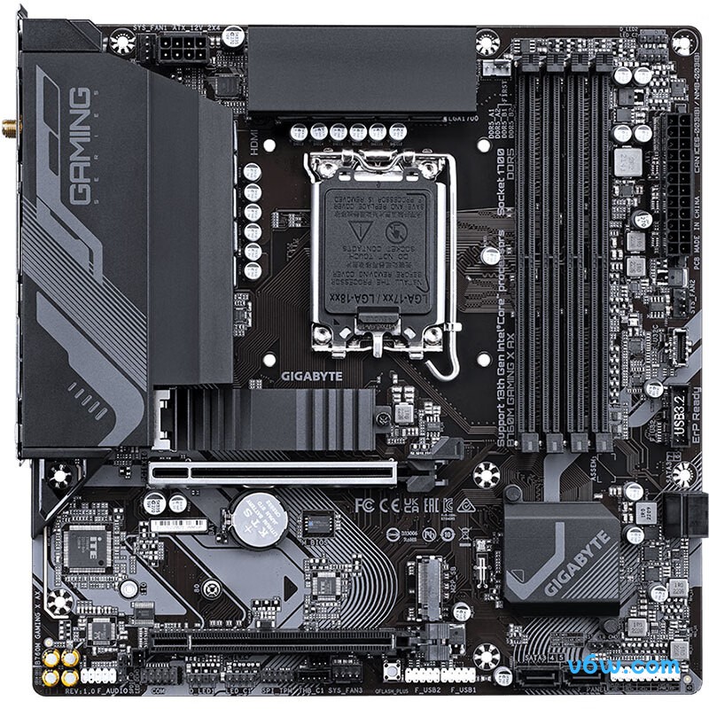 技嘉B760M GAMING X AX