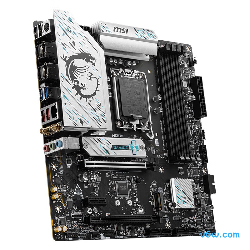 微星B760M GAMING PLUS WIFI DDR4