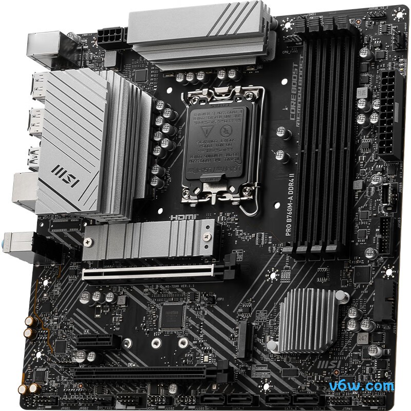 微星PRO B760M-A DDR4 II