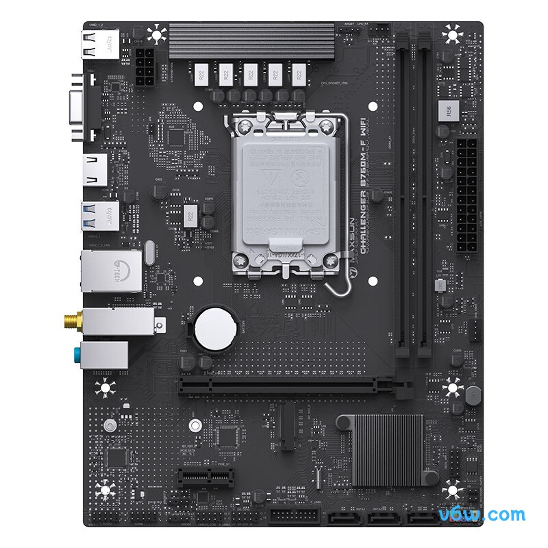 铭瑄MS-挑战者 H610M-F WIFI6主板