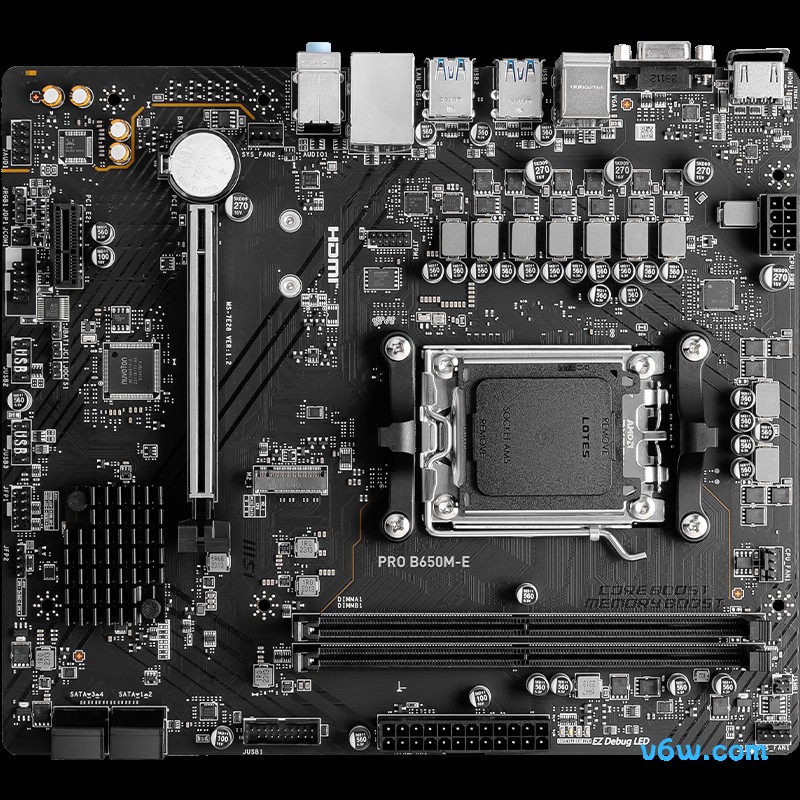微星PRO B650M-E