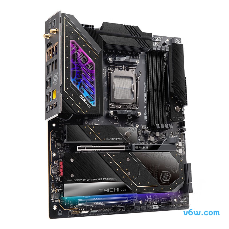 华擎X870E TaiChi主板图片