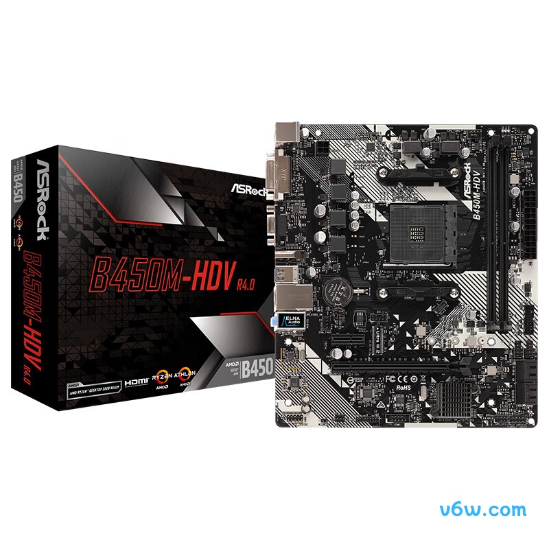 华擎B450M-HDV R4.0