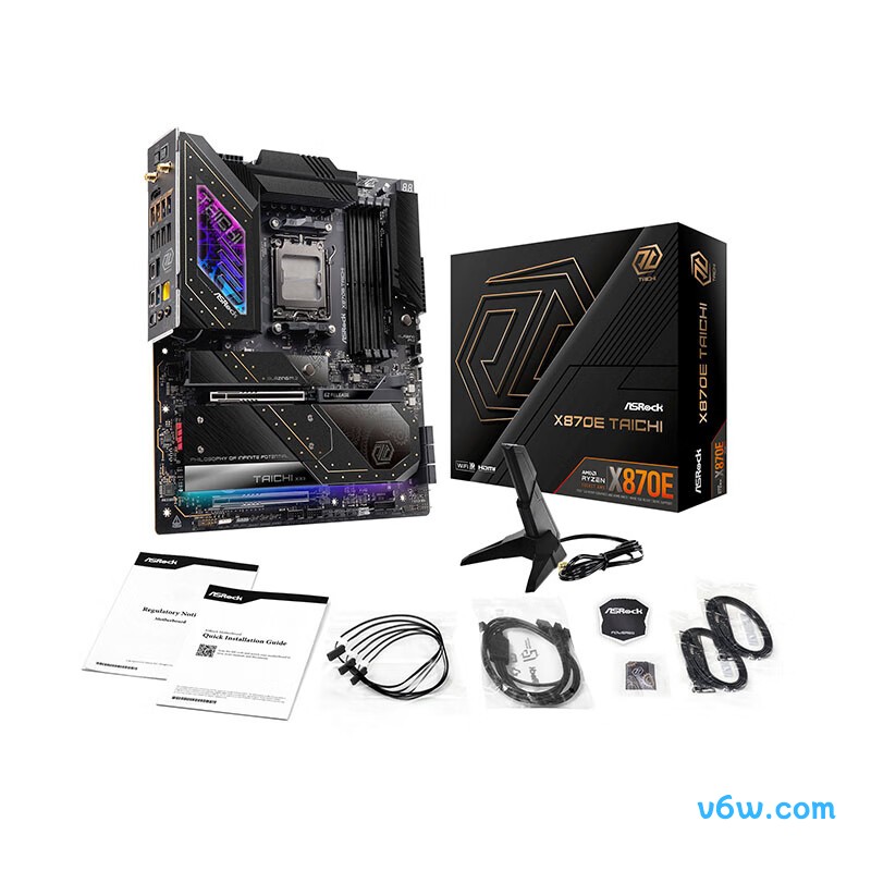 华擎X870E TaiChi主板图片