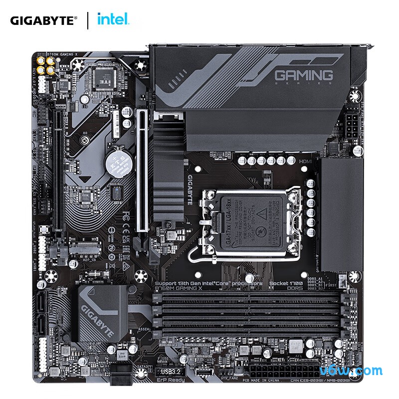 技嘉B760M GAMING X