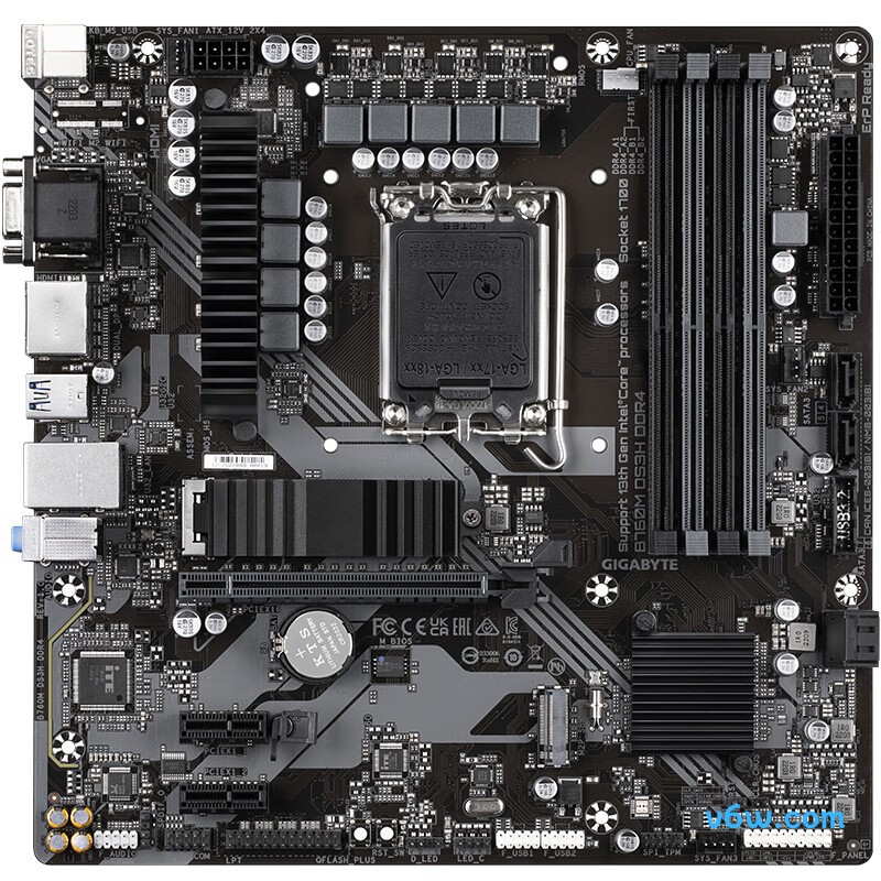 技嘉B760M DS3H DDR4主板