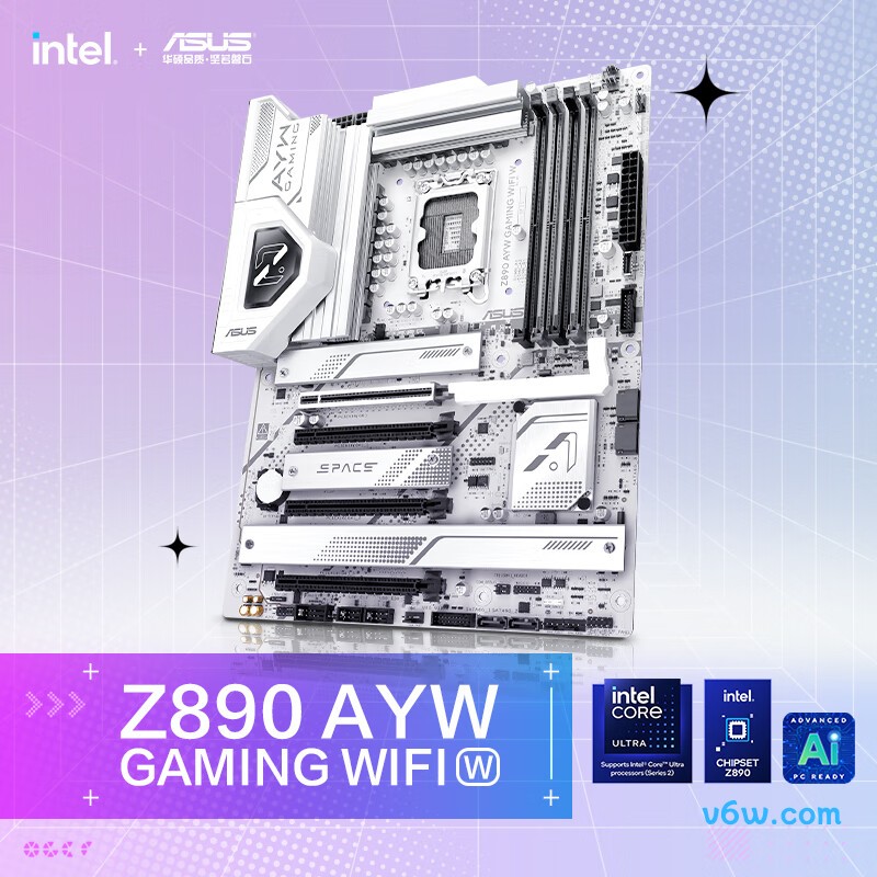 华硕Z890 AYW GAMING WIFI W主板